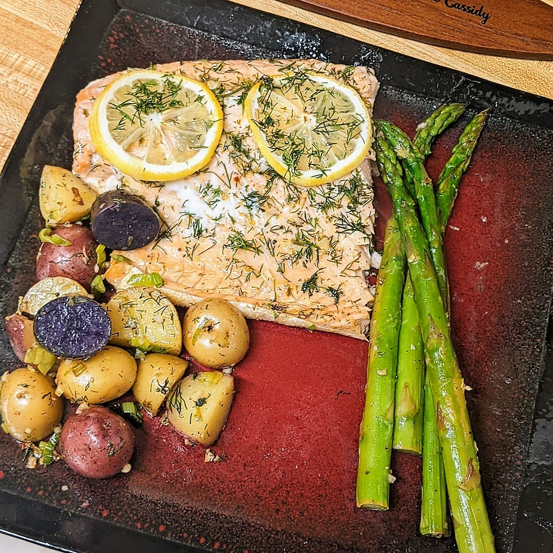 Baked Salmon in Foil