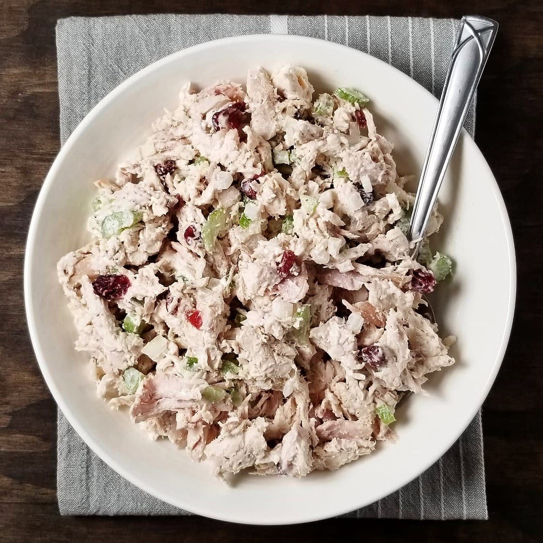 Cranberry Rosemary Chicken Salad