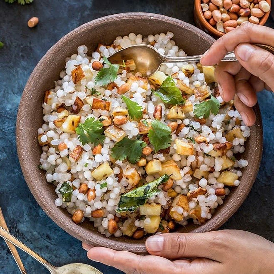 Sabudana Khichdi (Tapioca Pilaf)