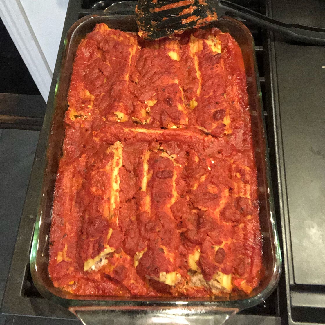 Sausage Manicotti