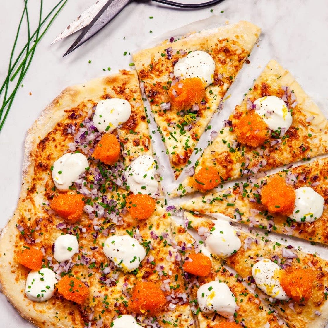 Löjromspizza