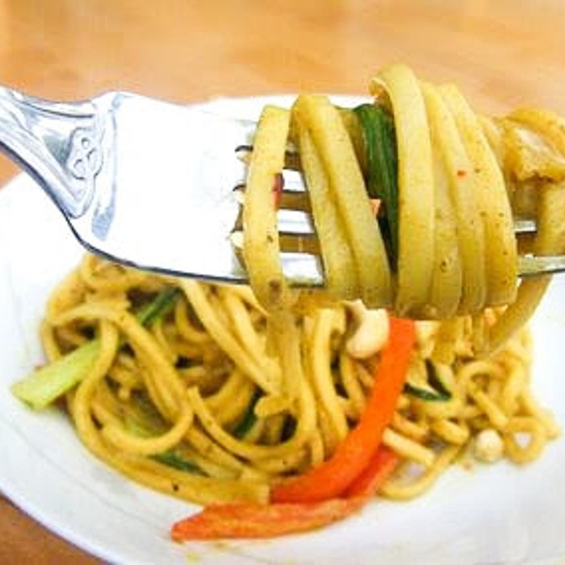 Easy Peanut Butter Noodles with Vegetables