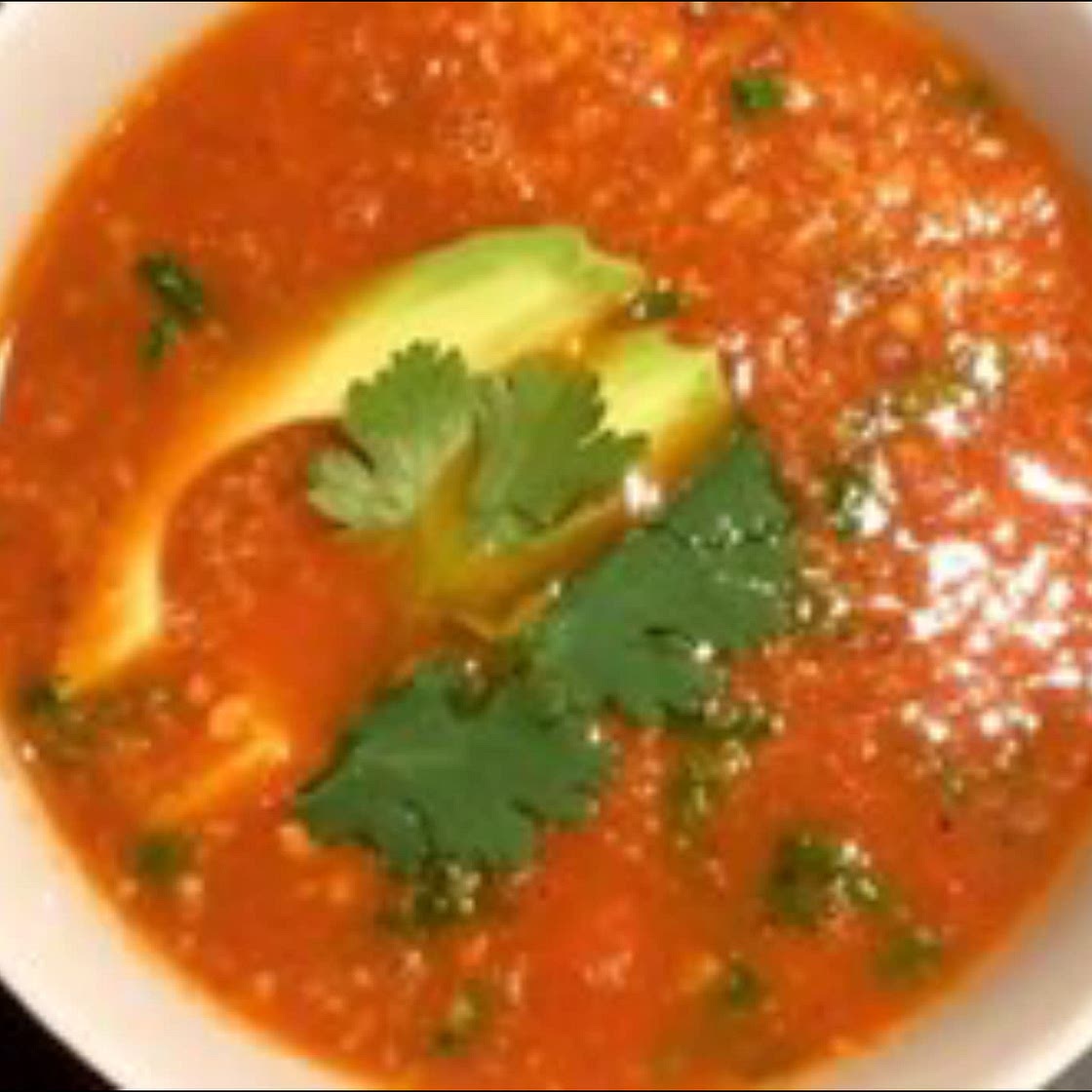 Cauliflower and Tomato Soup