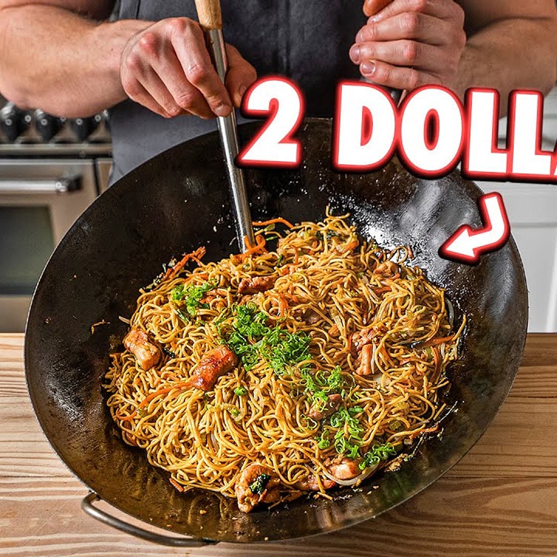 The Cheapest Noodle Dish Ever (Chicken Chow Mein) | But Cheaper