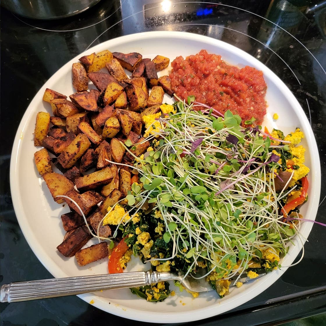 Southwest Tofu Scramble