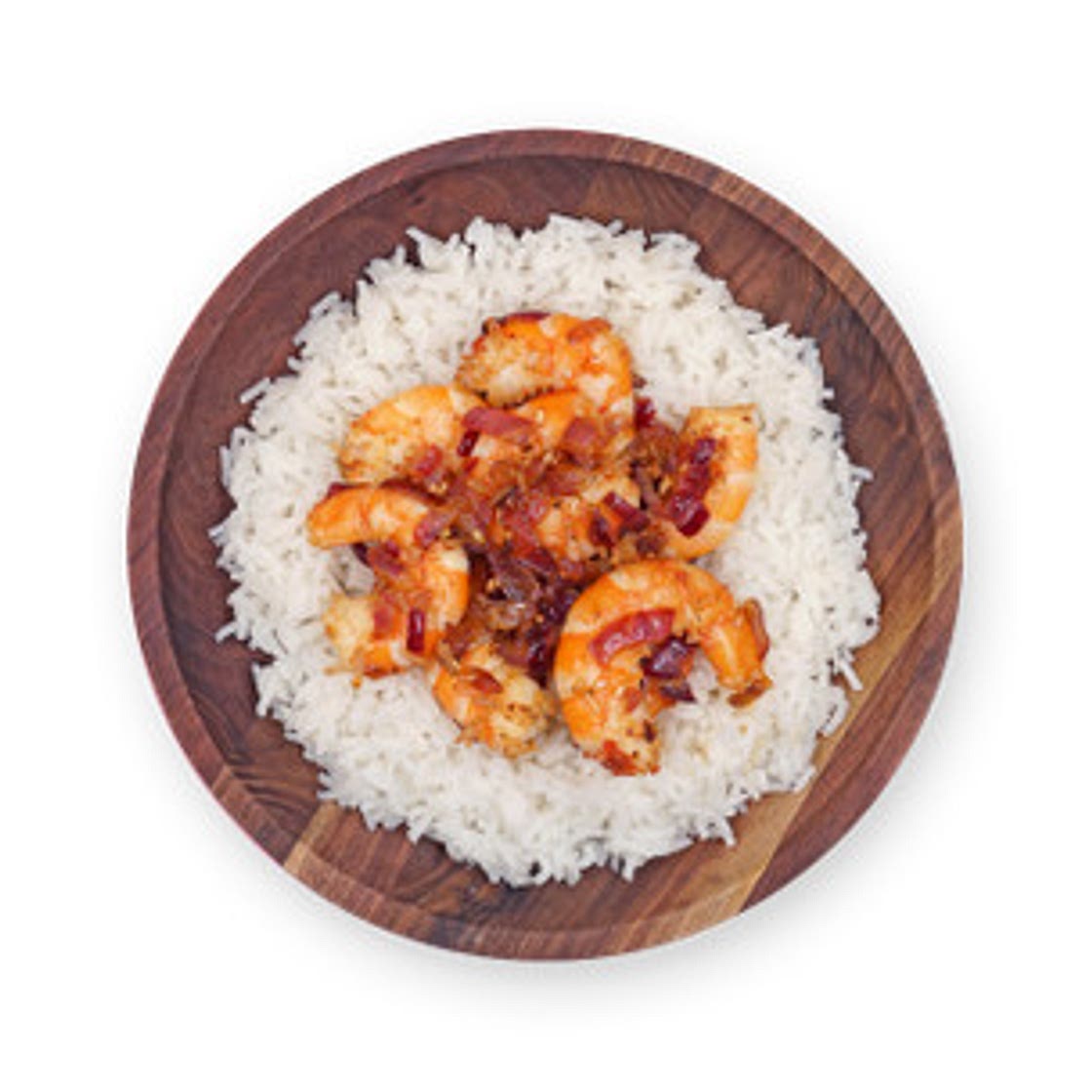 Crevettes miel sésame