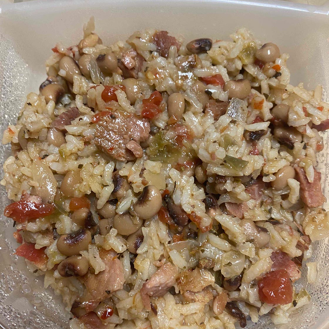 Spicy Ham and rice 