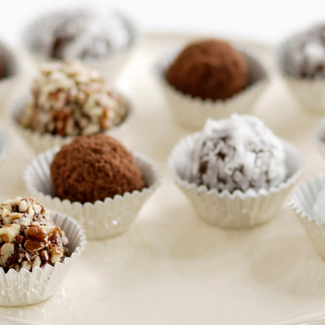 Chocolate-Peanut Butter Snowballs