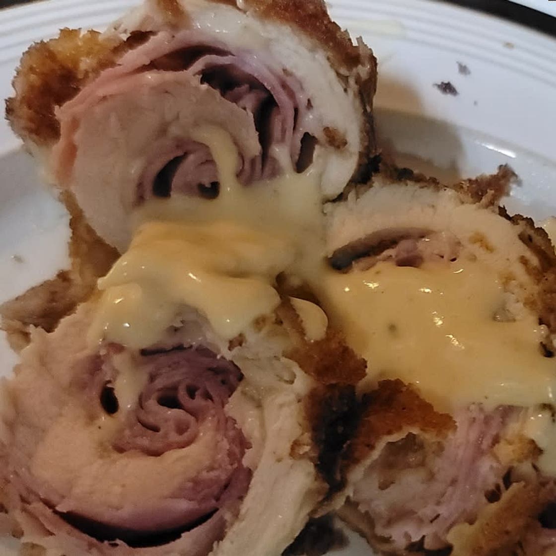 Crispy, Creamy Chicken Cordon Bleu Recipe by Tasty