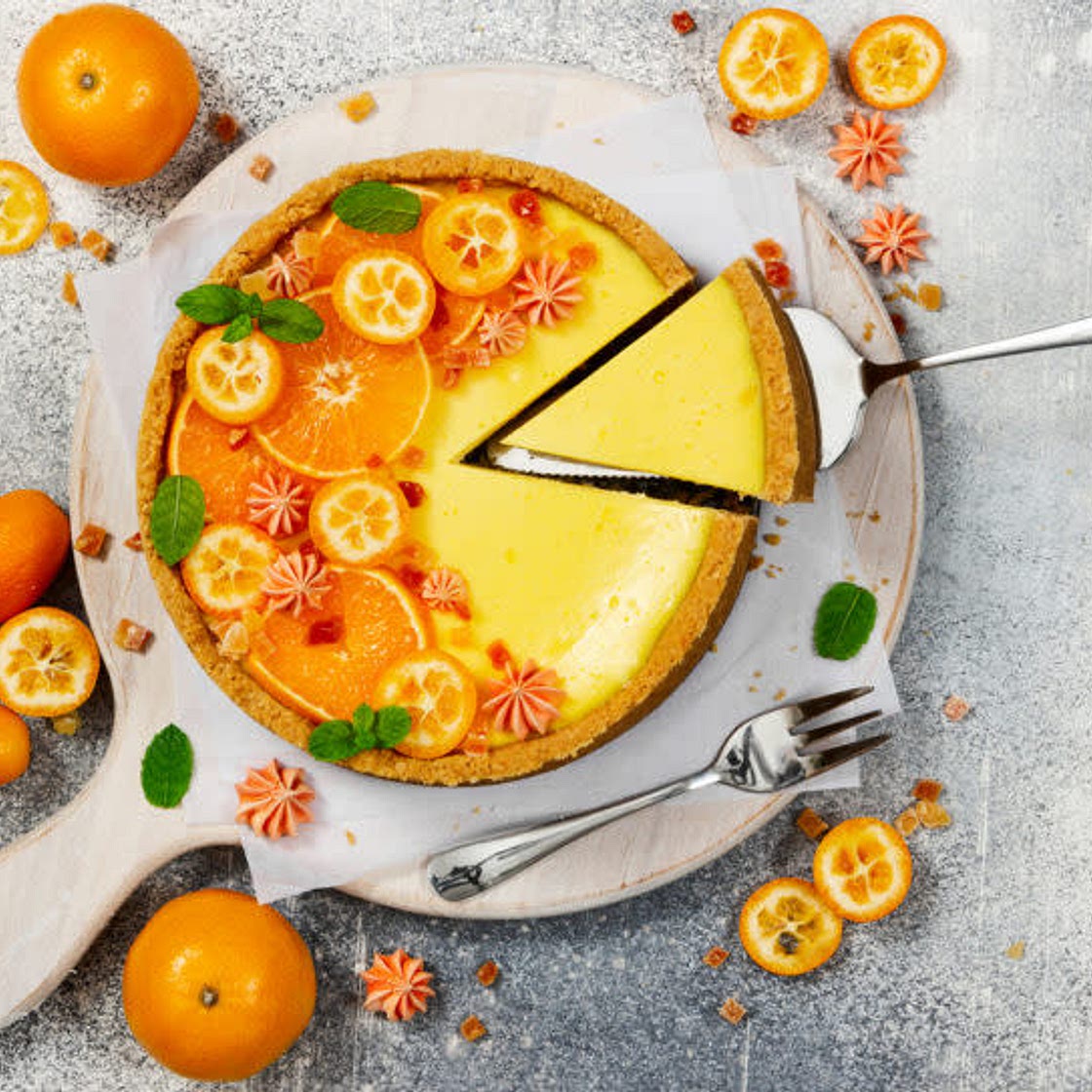 Tarte à la clémentine