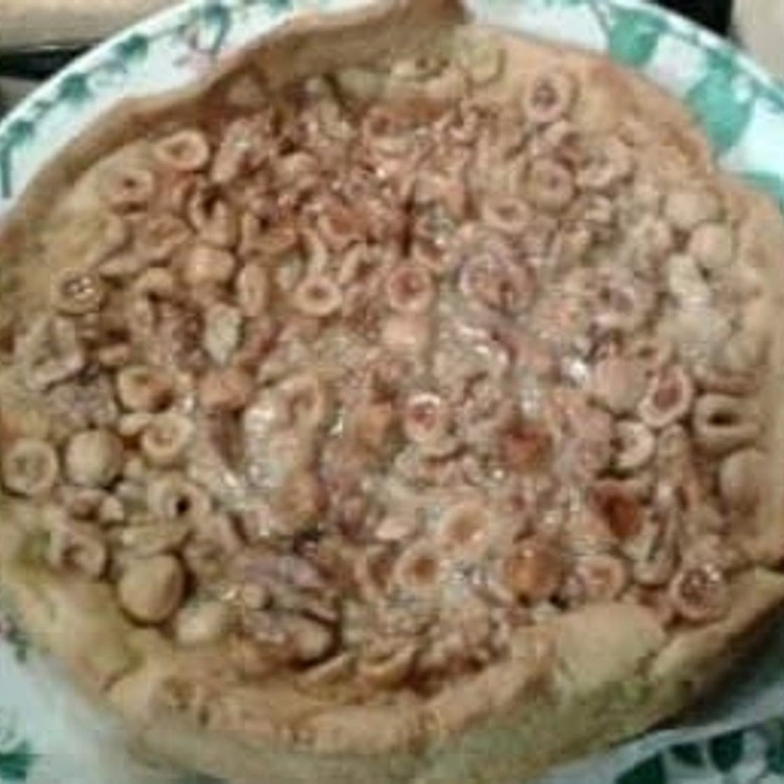 Tarte de miel et noix
