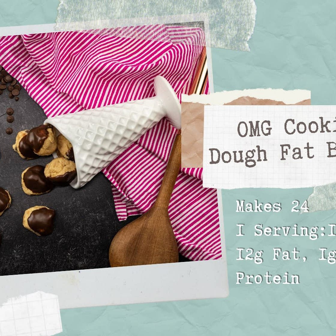 OMG Cookie Dough Fat Bombs