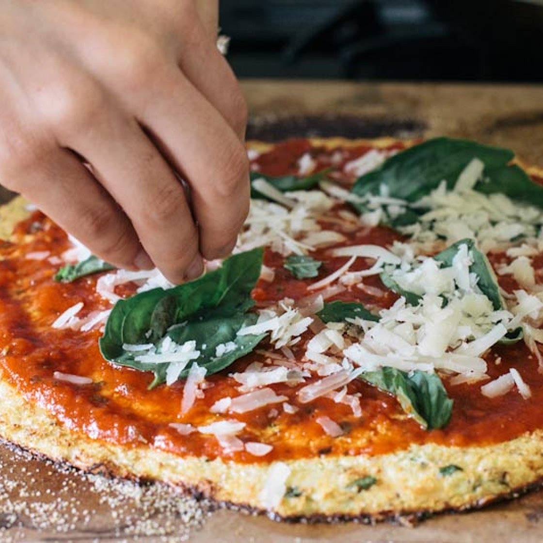 Cauliflower Pizza Crust Recipe