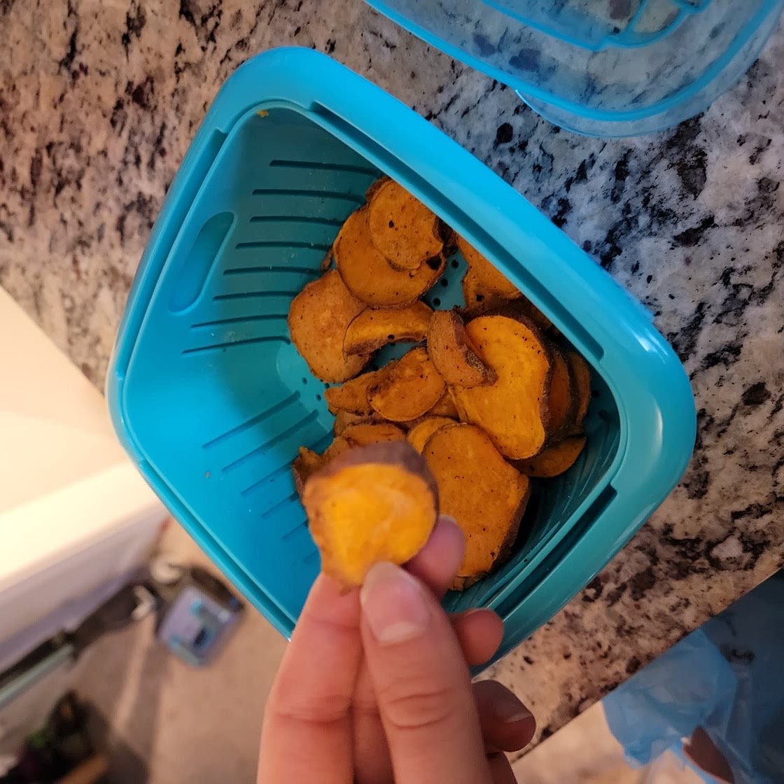 Air Fryer Sweet Potato Chips Recipe by Tasty