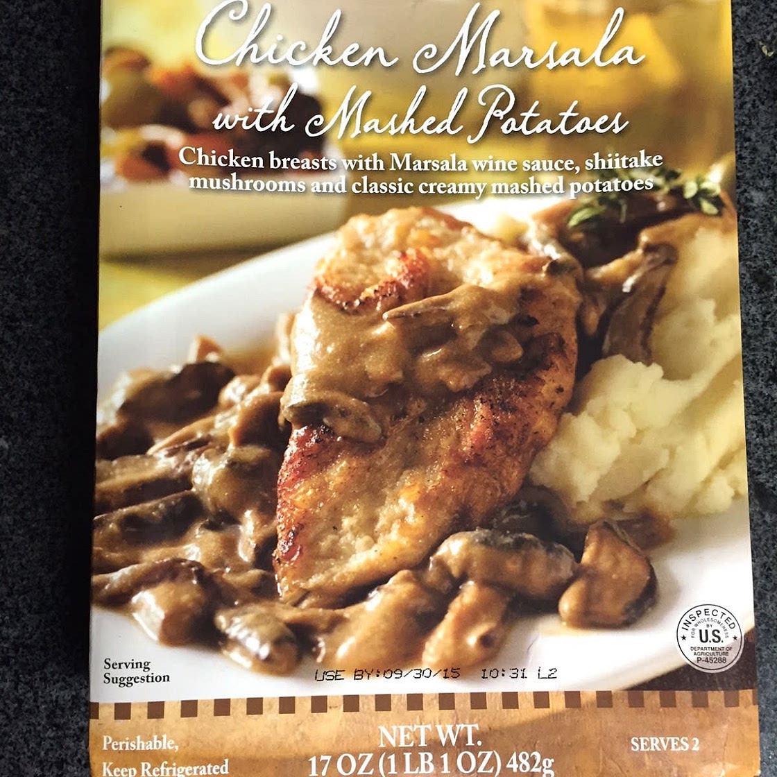 Chicken Marsala with Mashed Potatoes
