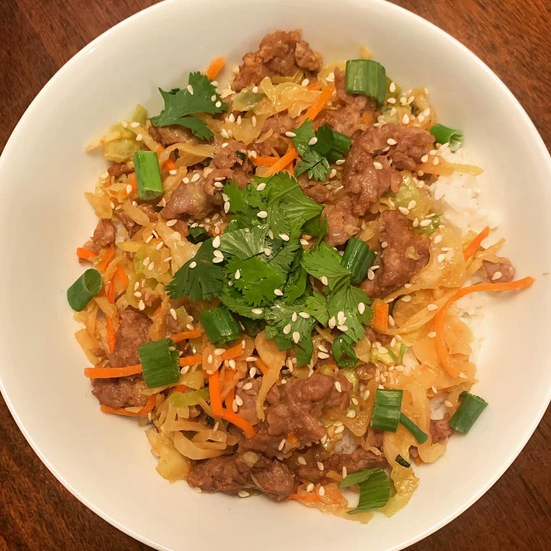 Egg Roll in a Bowl