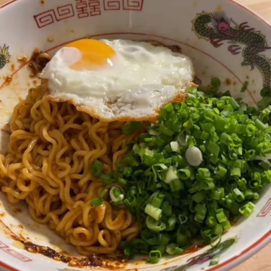 Chilli oil noodles