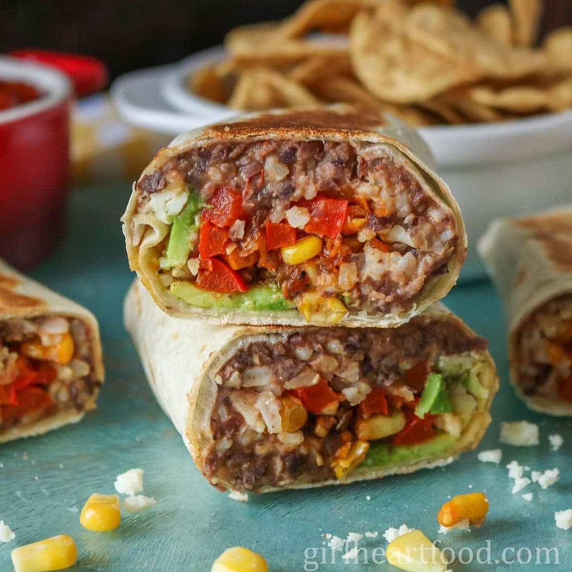 Pressure cooker Basic Bean&Rice Burrito