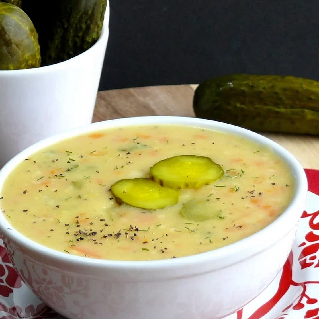 Dill Pickle Soup