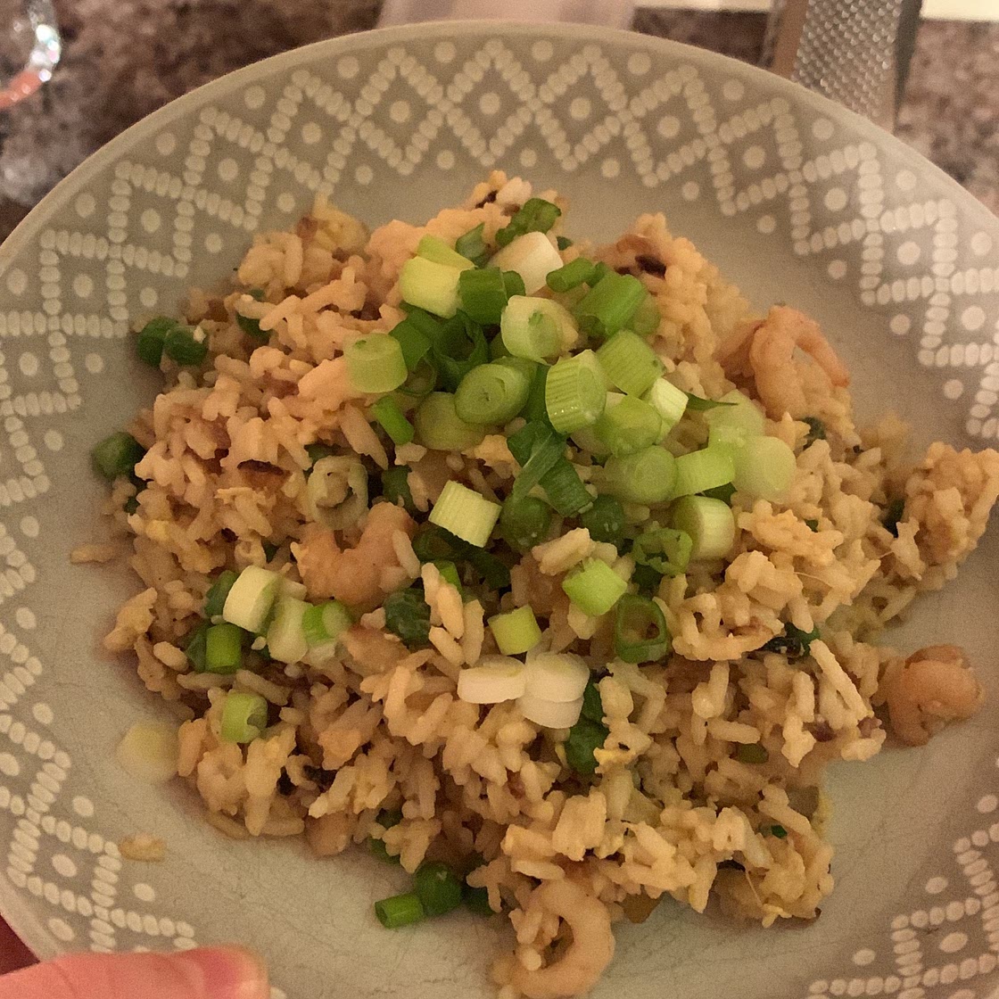 Prawn fried rice