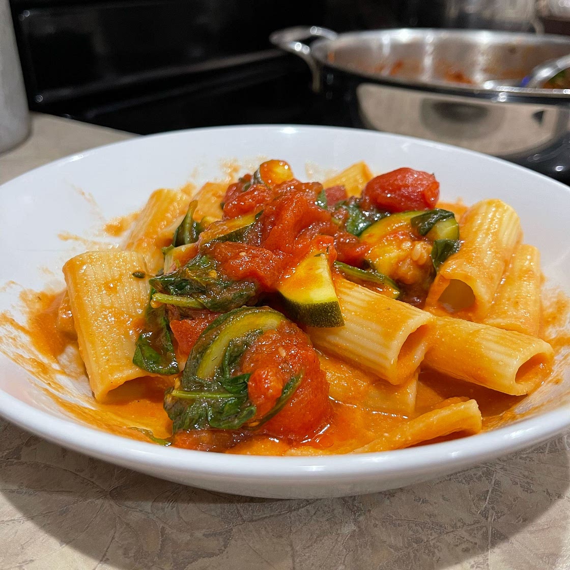 Creamy Pasta Pomodoro