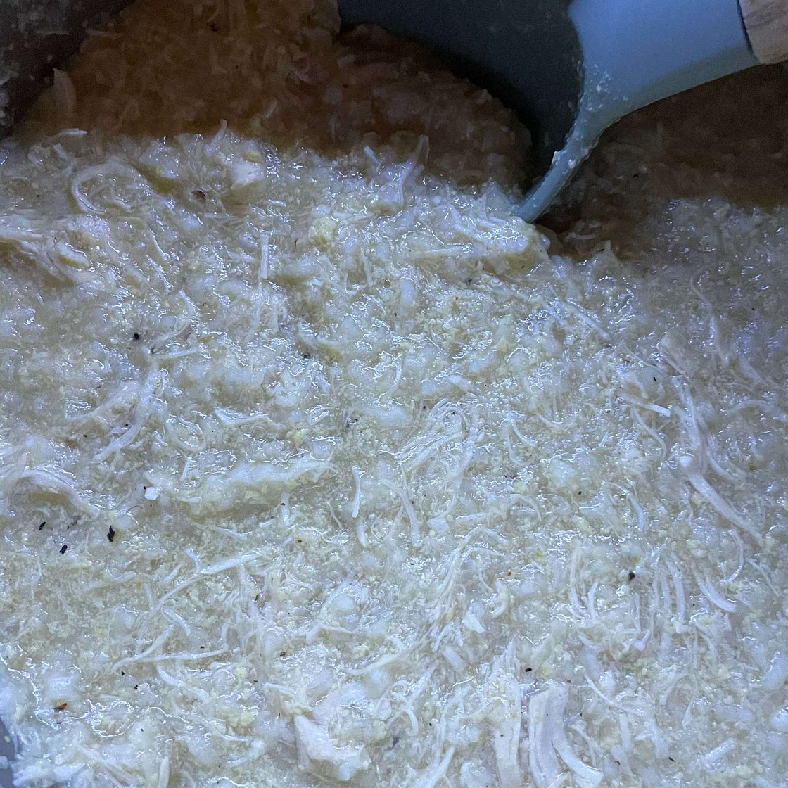 Instant Pot Greek Chicken Lemon Rice Soup