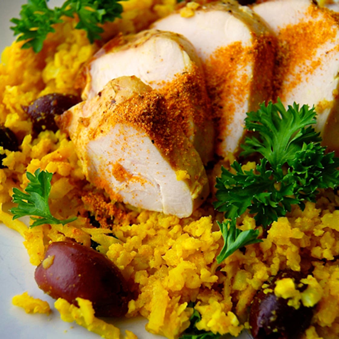 Curry Cauliflower “Rice” (AIP-friendly)