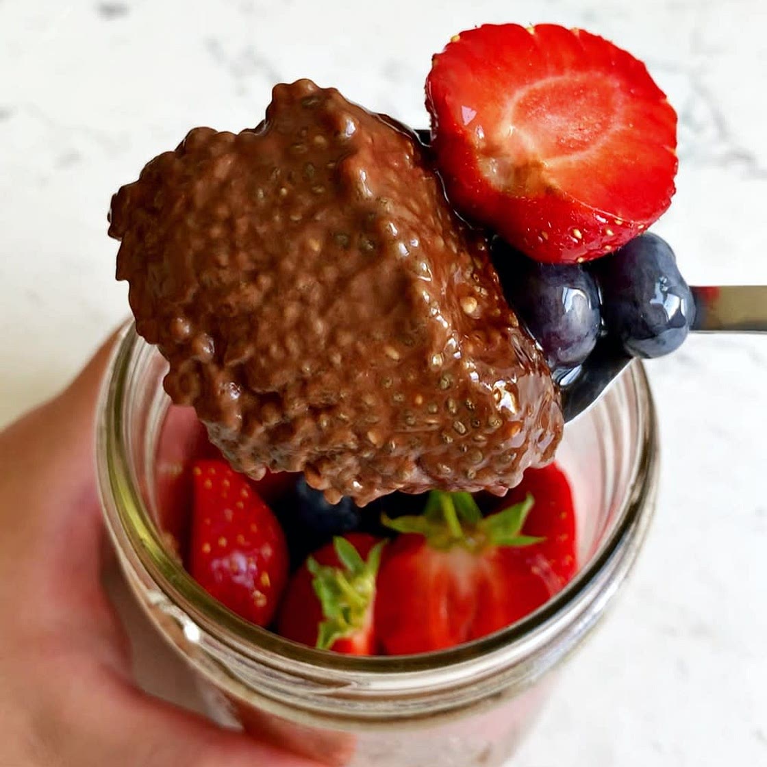 Very Chocolate Chia Seed Pudding