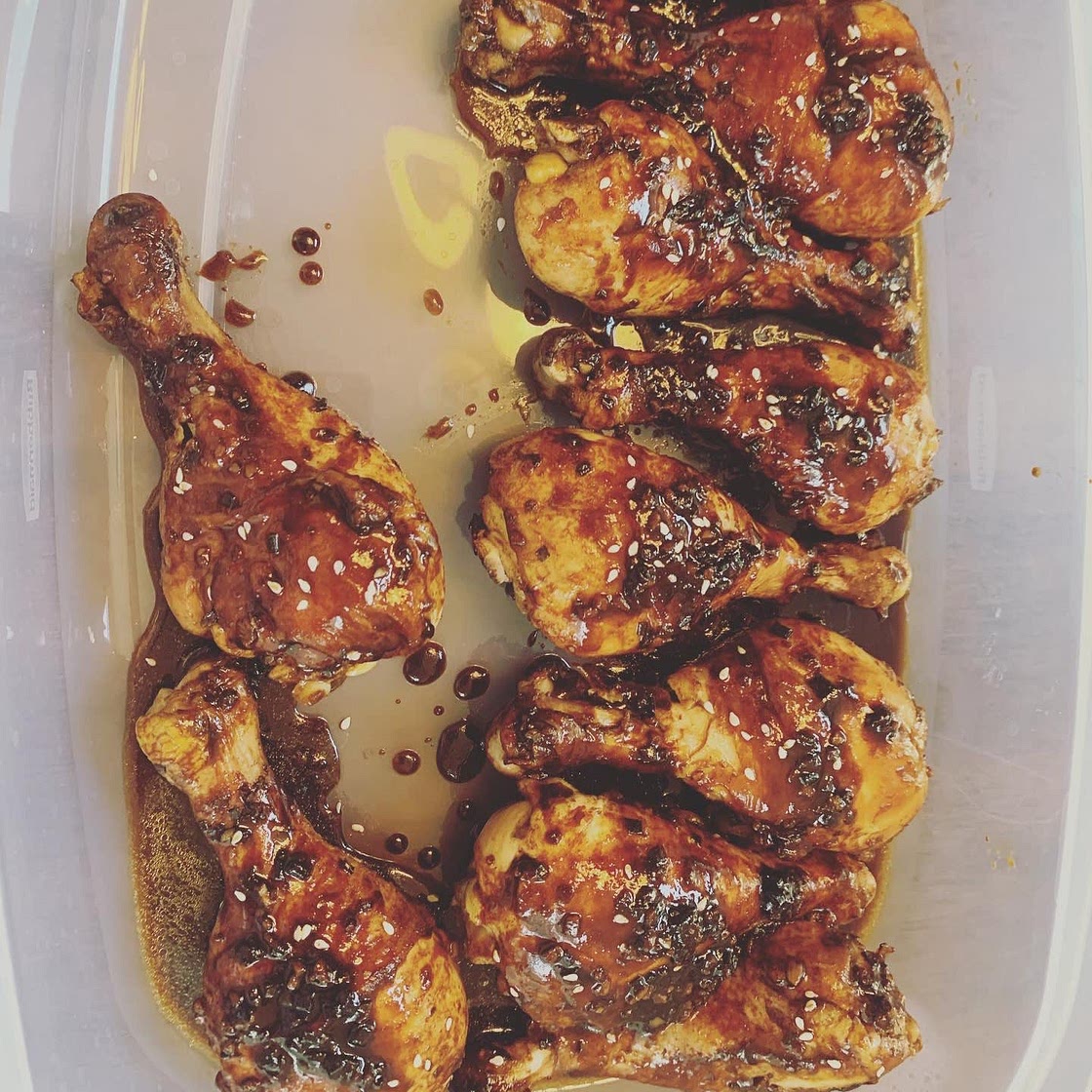 Asian Glazed Drumsticks