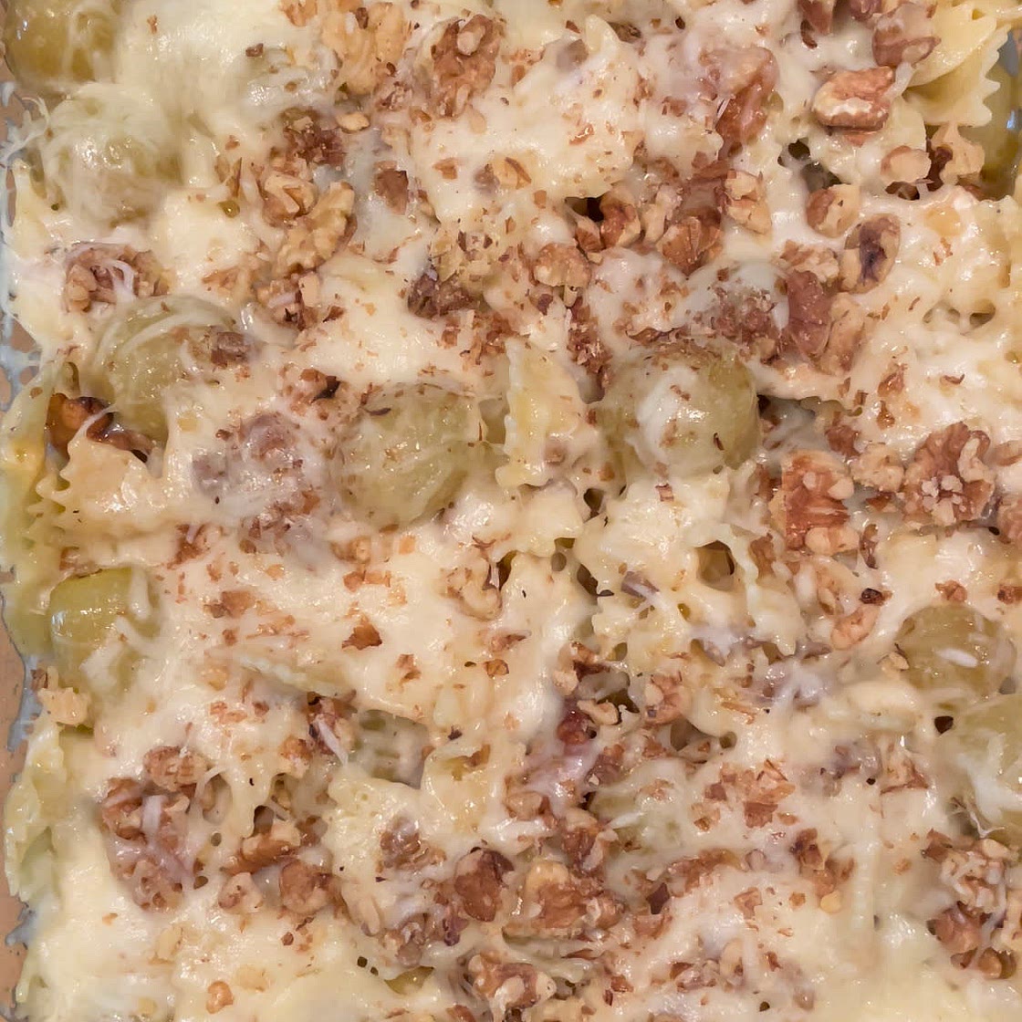 Pasta Grape Casserole