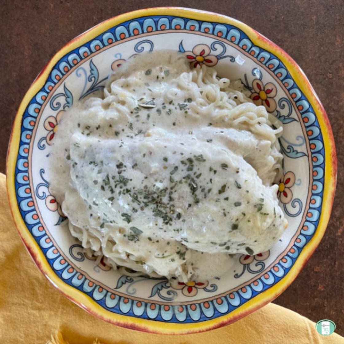 (Freezer Meals)Baked Caesar Chicken