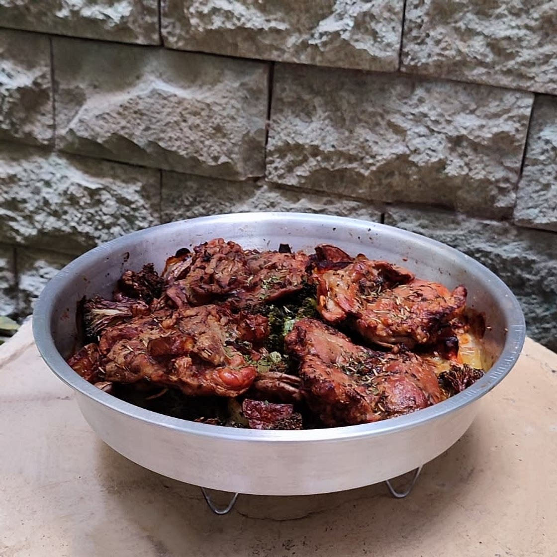 Sheet Pan Garlic Herb Butter Chicken & Potatoes