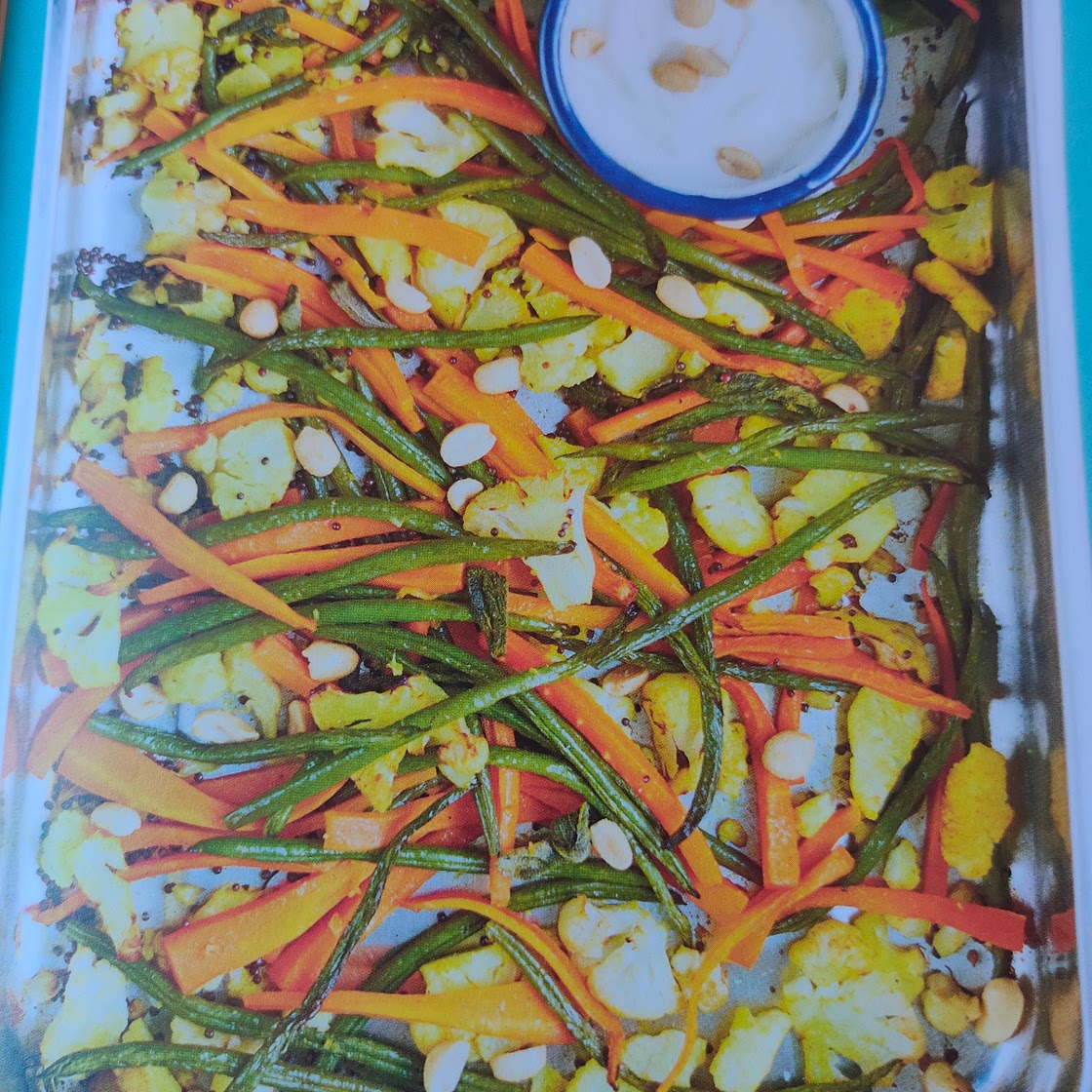 Spiced Roasted Carrot and Bean Curry