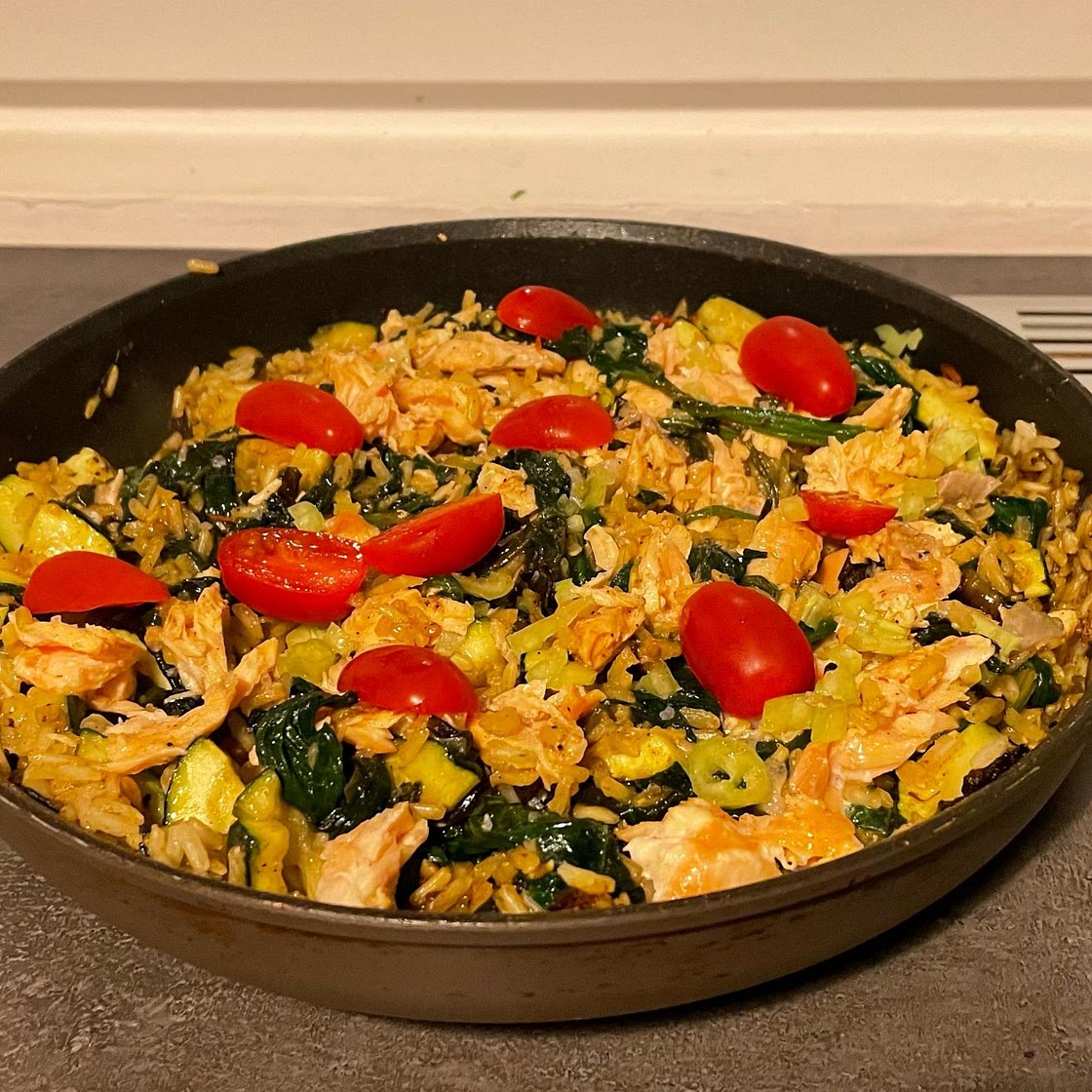 Spicy ‘vedgeree’