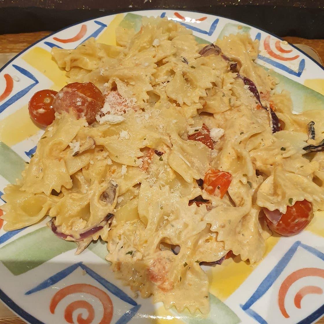 Boursin Cheese Tomato Pasta