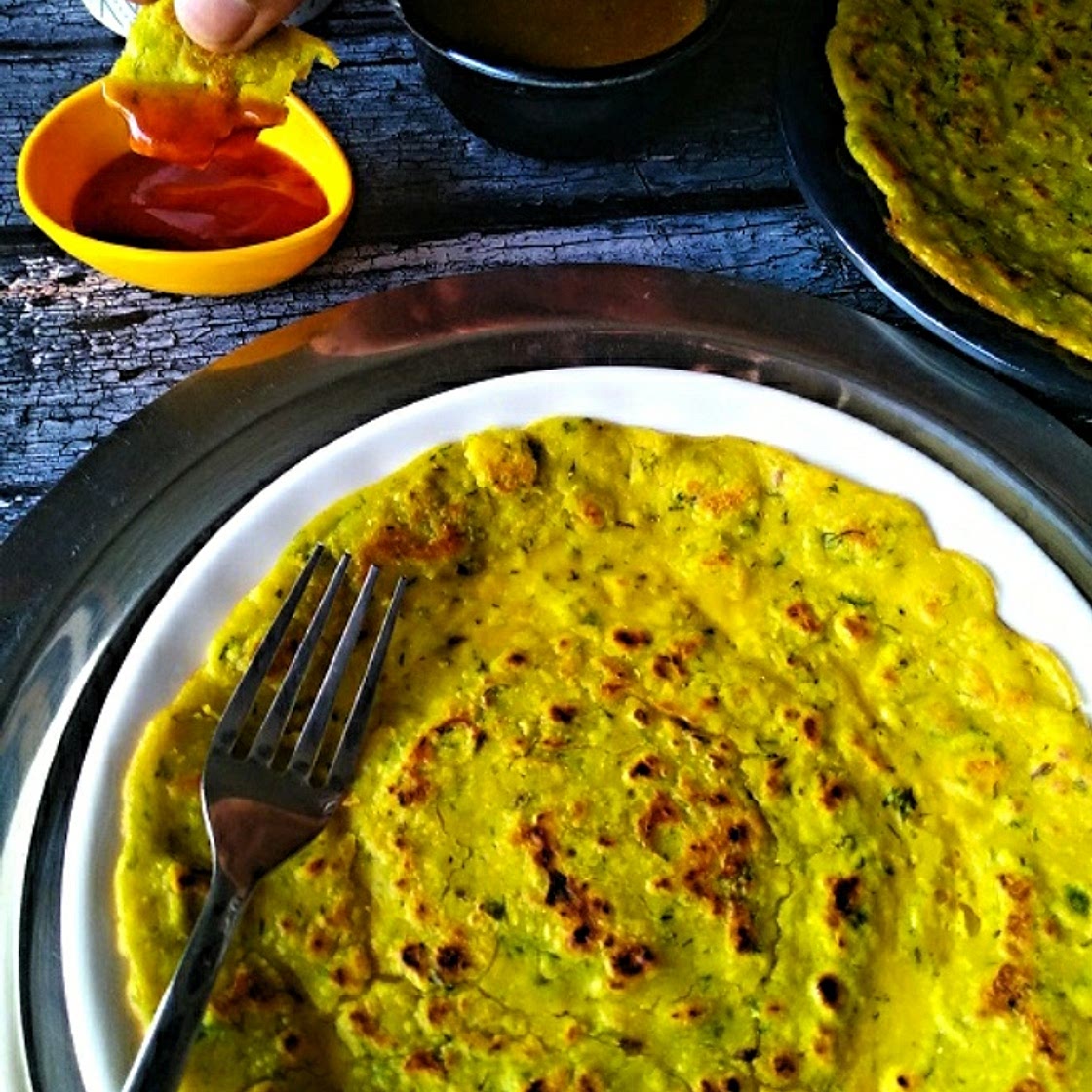 Sweet Corn Pancake