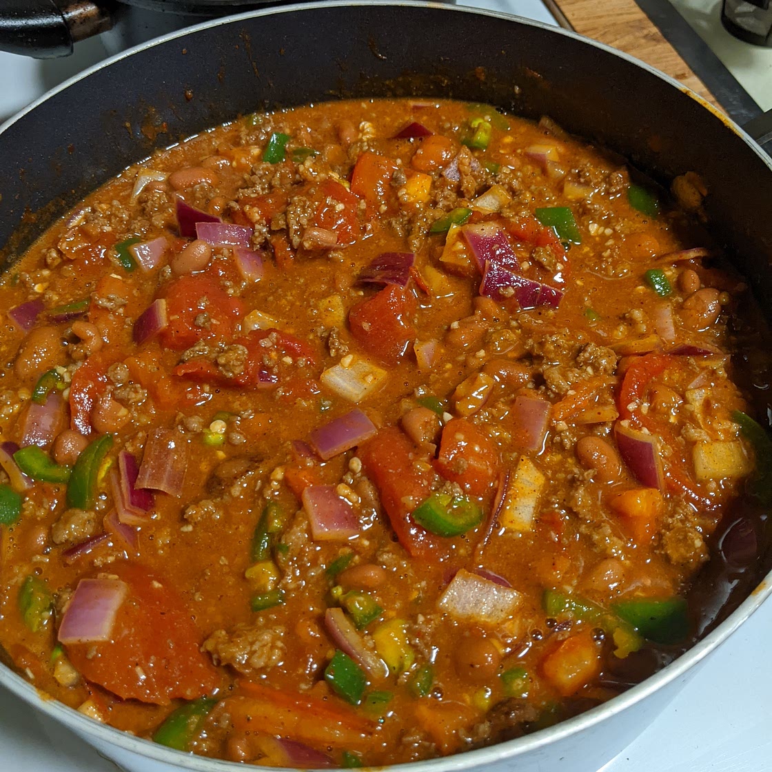 Snowy Day Cheater Chili