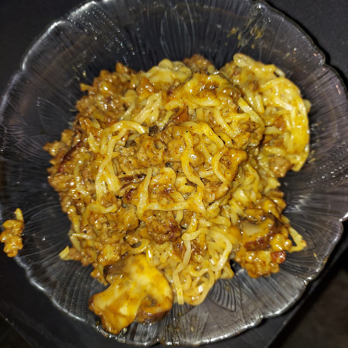 Bacon Cheeseburger Ramen
