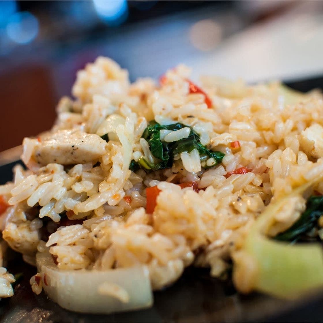 Thai Spicy Basil Fried Rice