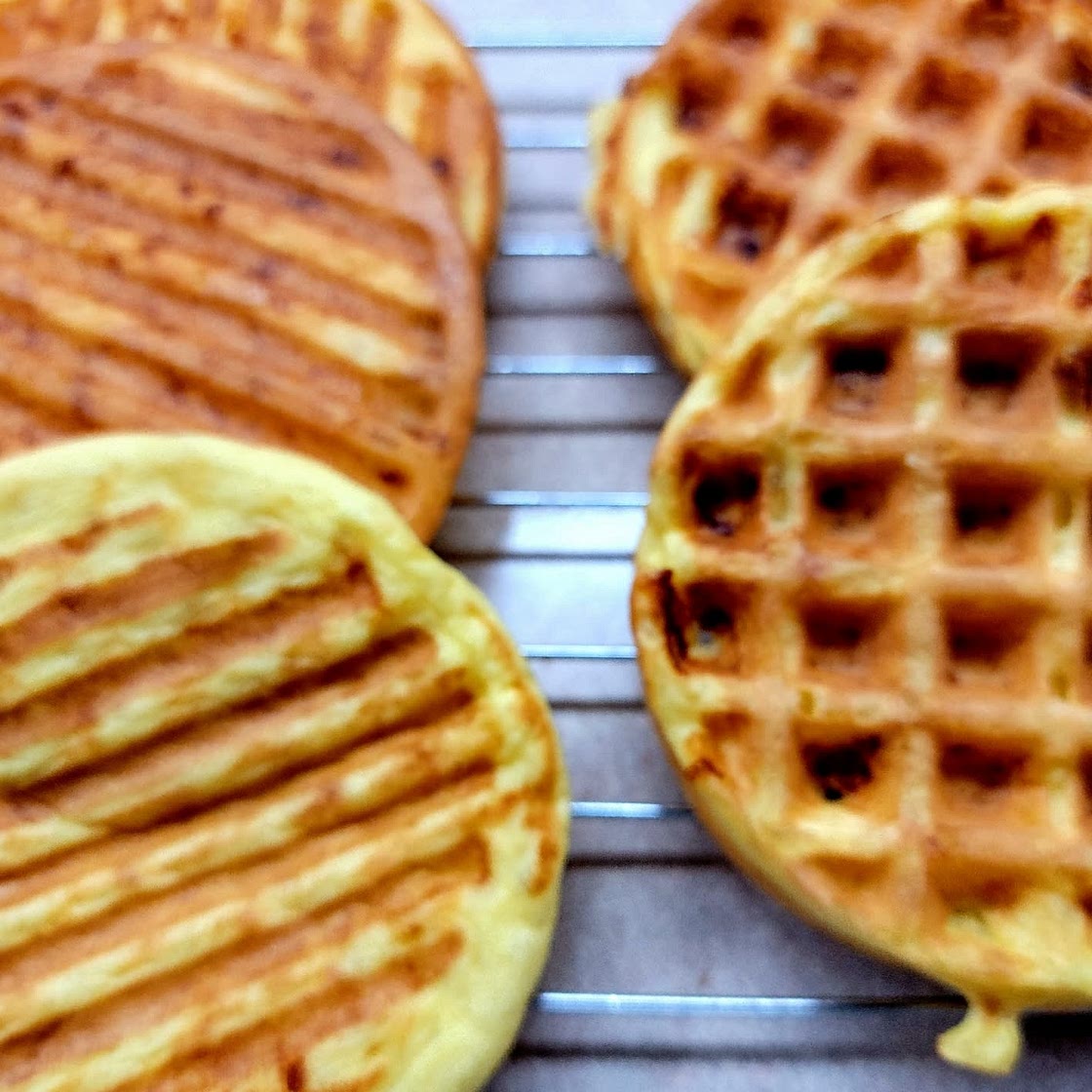 Chaffles with Almond Flour