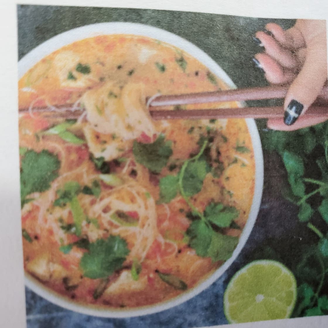 Thai Red Curry Noodle Soup