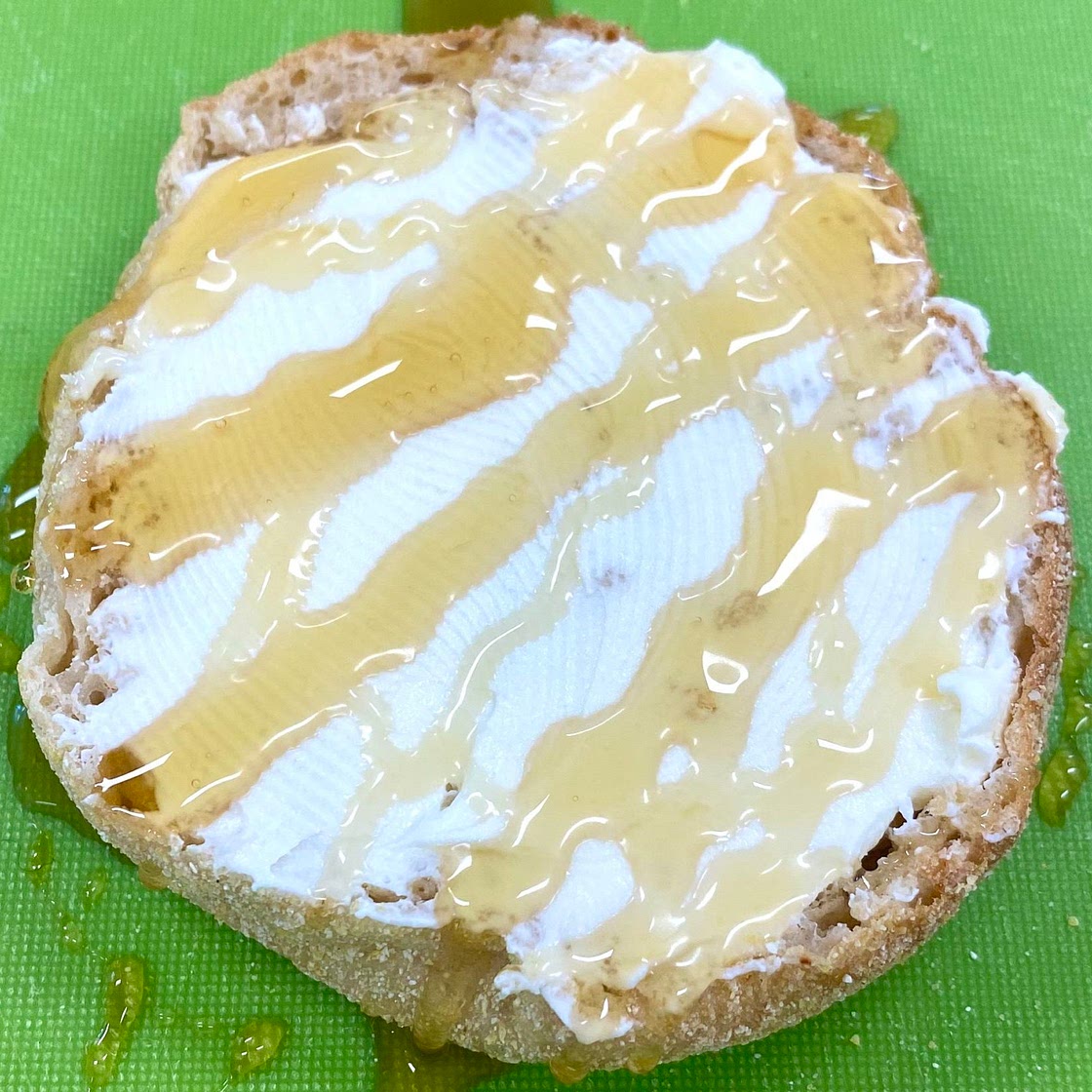 Honey English Muffin 216 calories high calcium  10g protein *