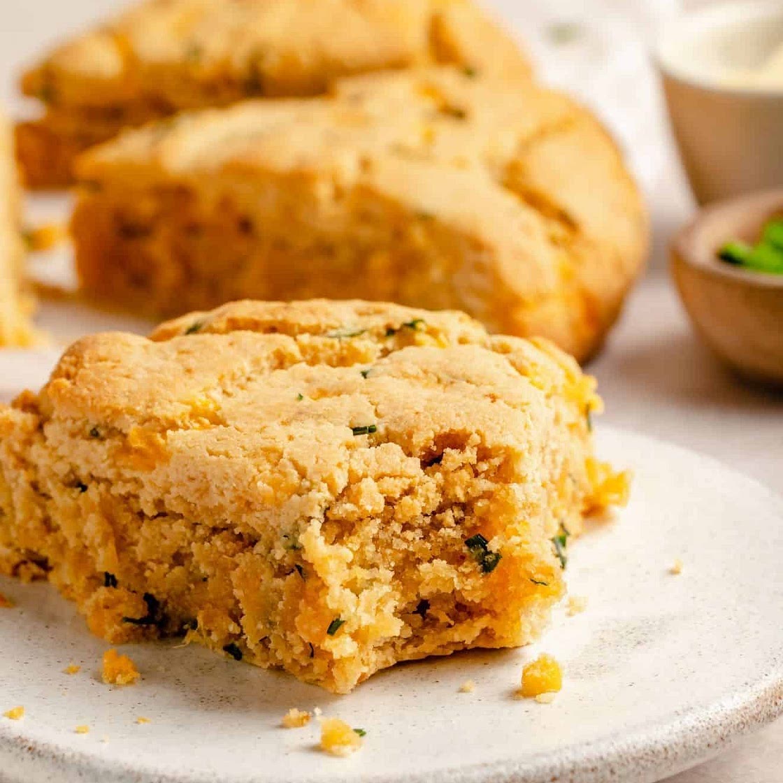 Cheddar Cheese & Chive Scones
