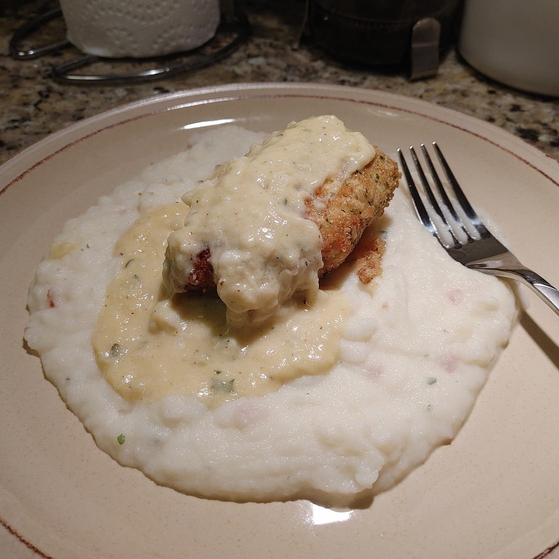 Crispy, Creamy Chicken Cordon Bleu Recipe by Tasty