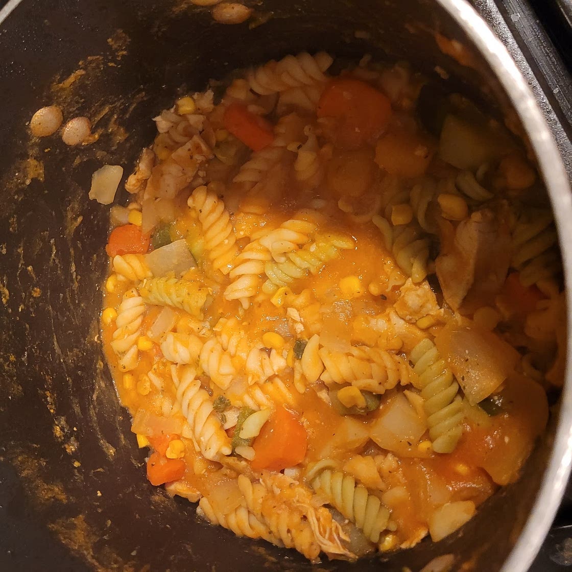 Hearty chicken vegetable soup