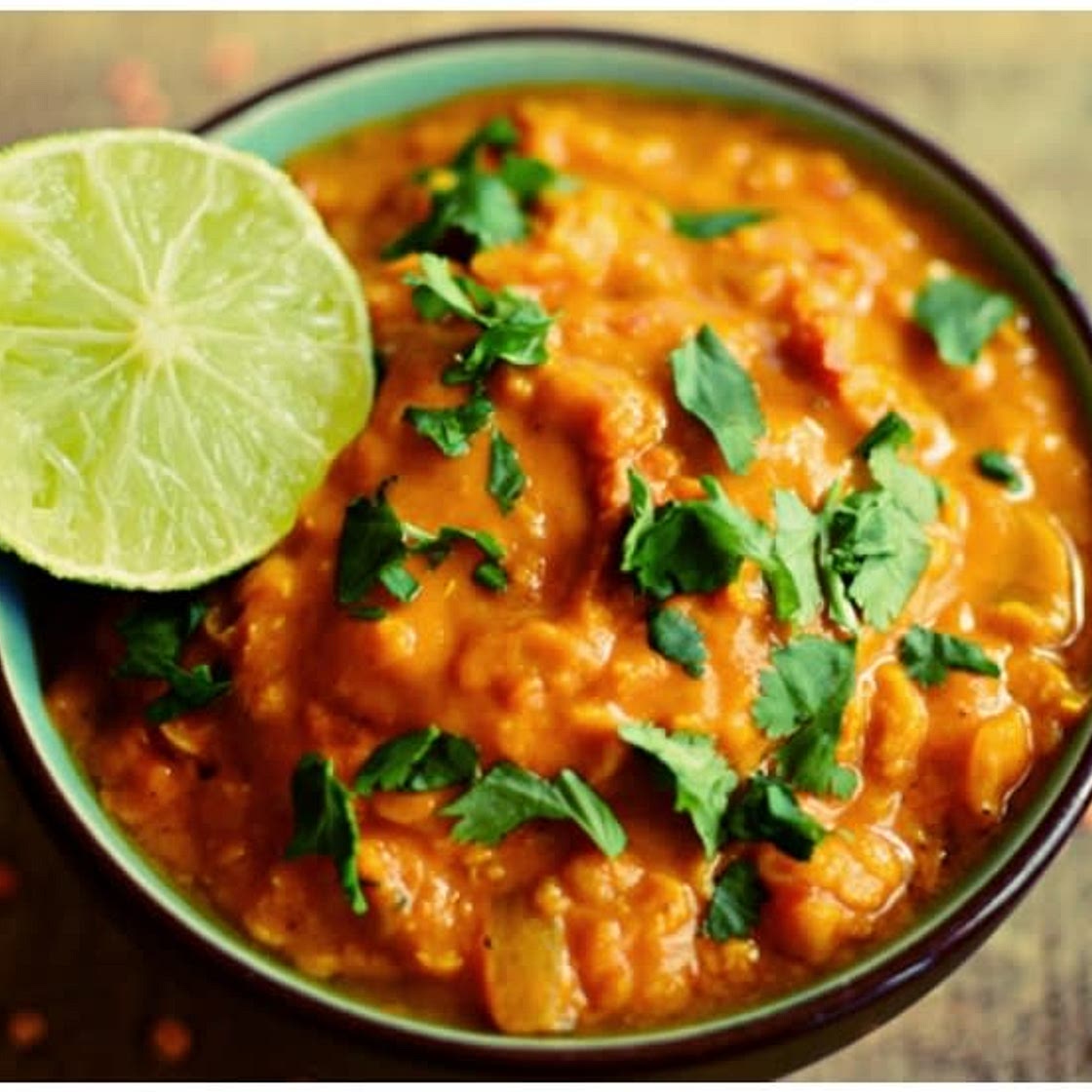 Red lentil dahl