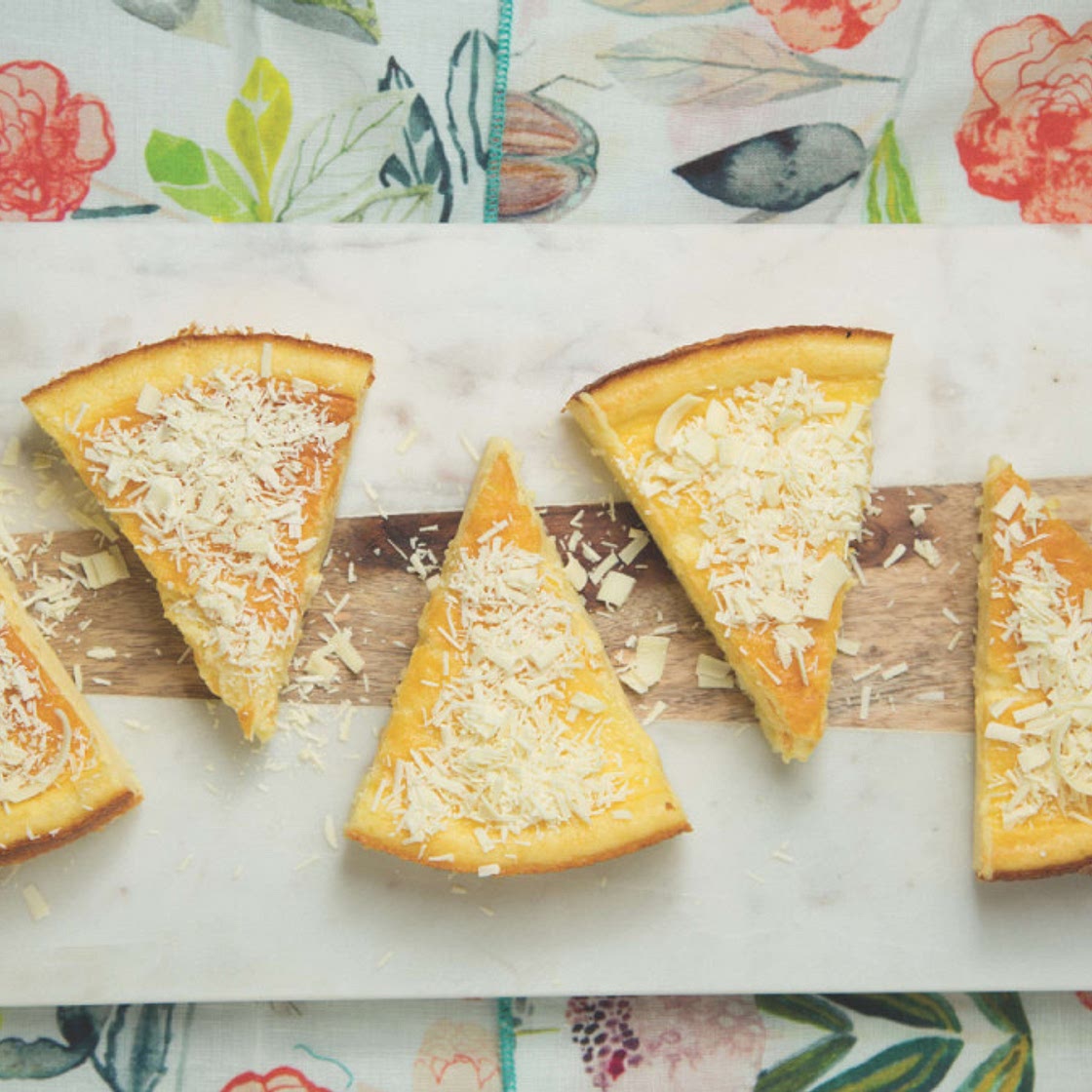 White Chocolate Ricotta Cheesecake