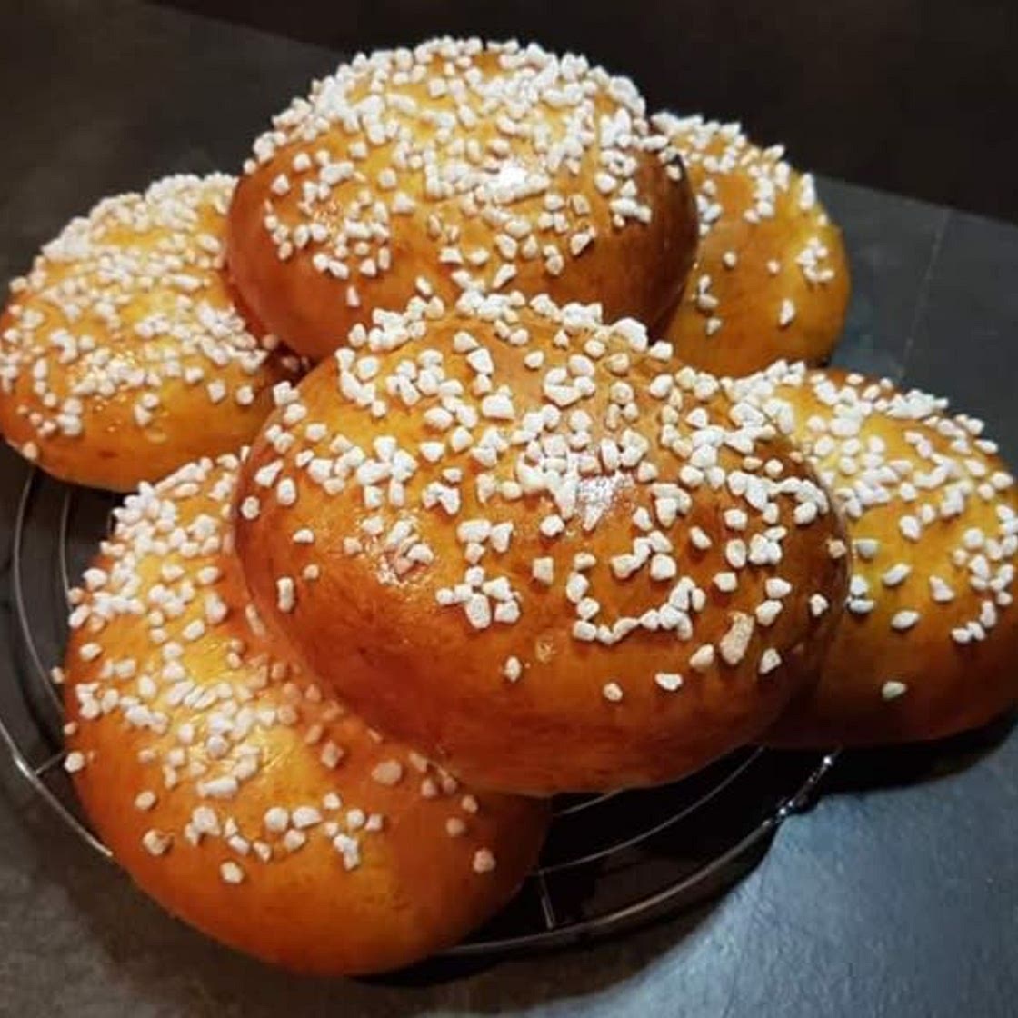 Brioches au sucre