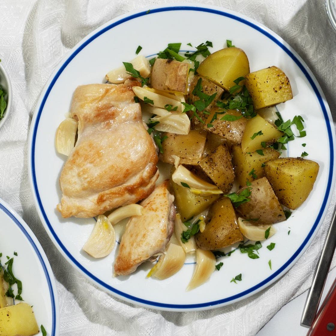 Braised Garlic Chicken