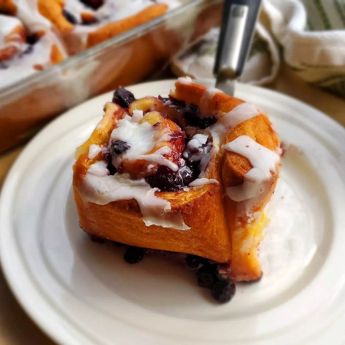 Lemon Blueberry Buns